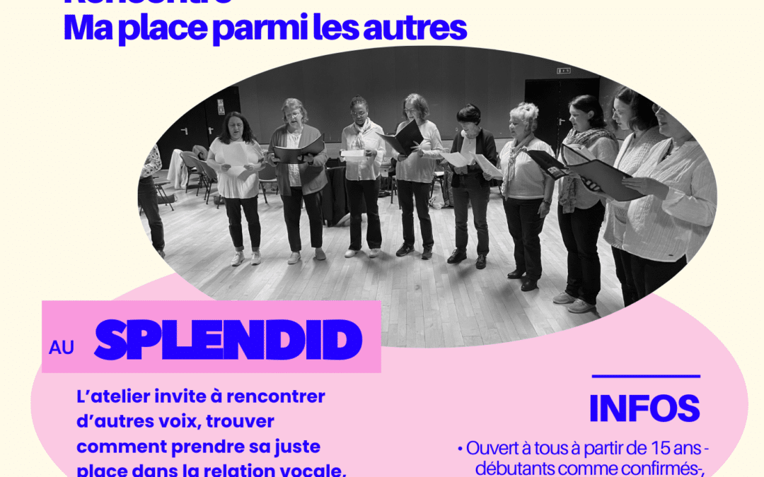 Atelier chant vibratoire et chant chorale 15 mars 2026